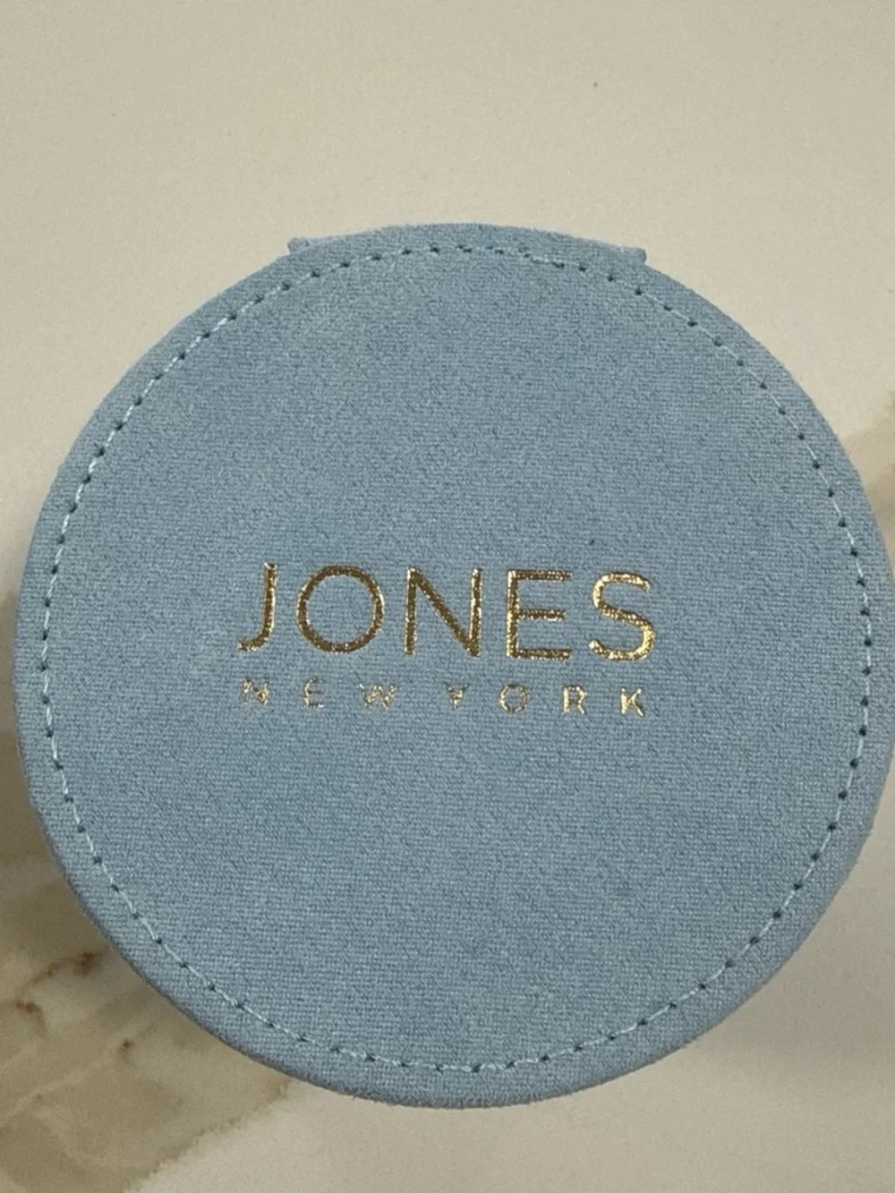 Jones New York Gold-Tone Watch with Green Dial and Slim Bracelet